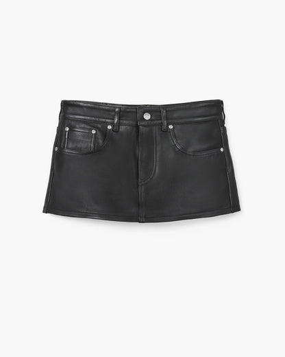The Leather Skort