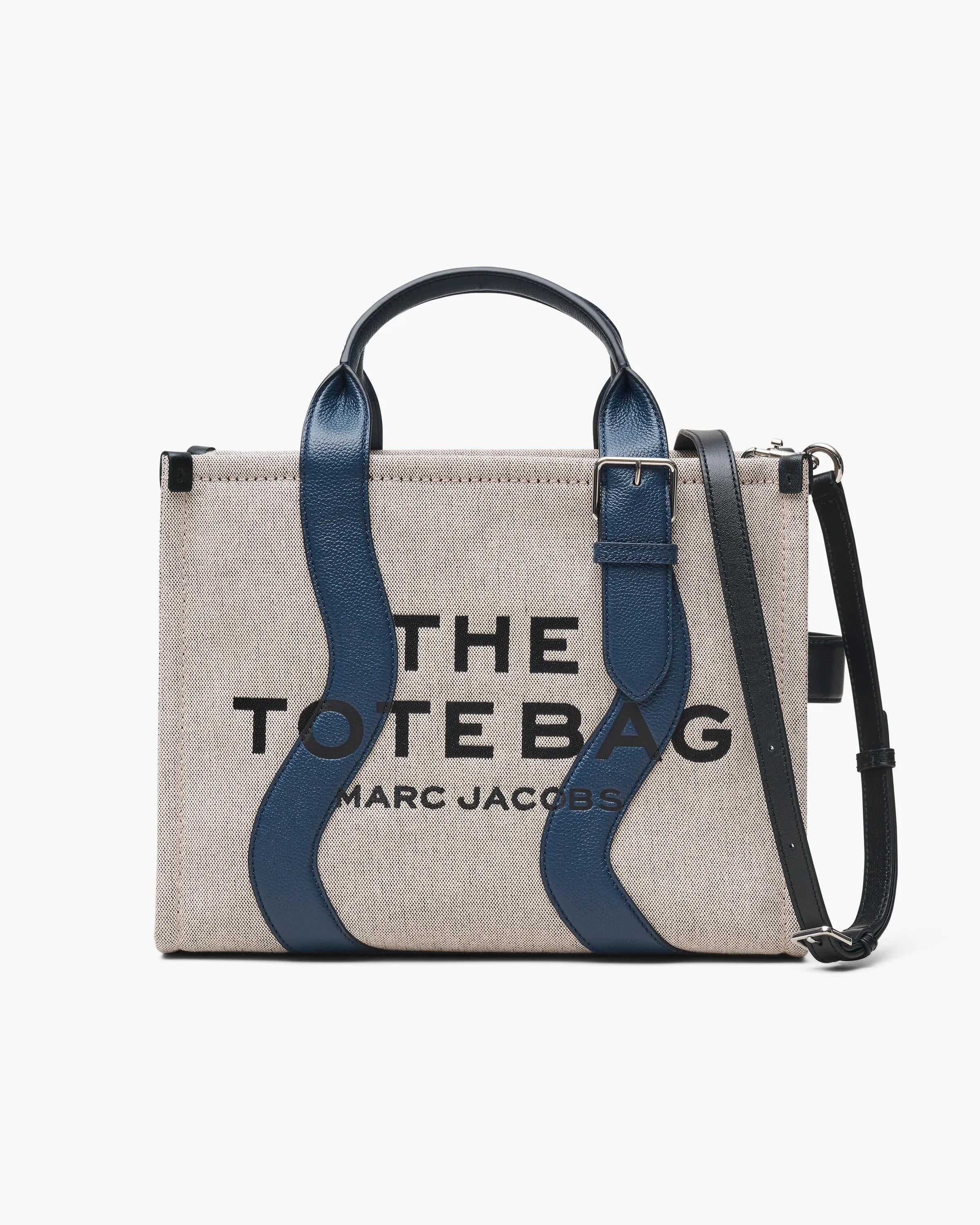 The Wavy Canvas Medium Tote Bag