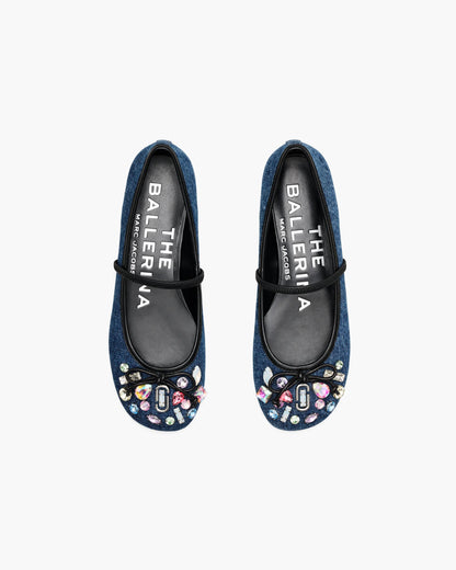 The Gem Denim Sabrina Ballerina