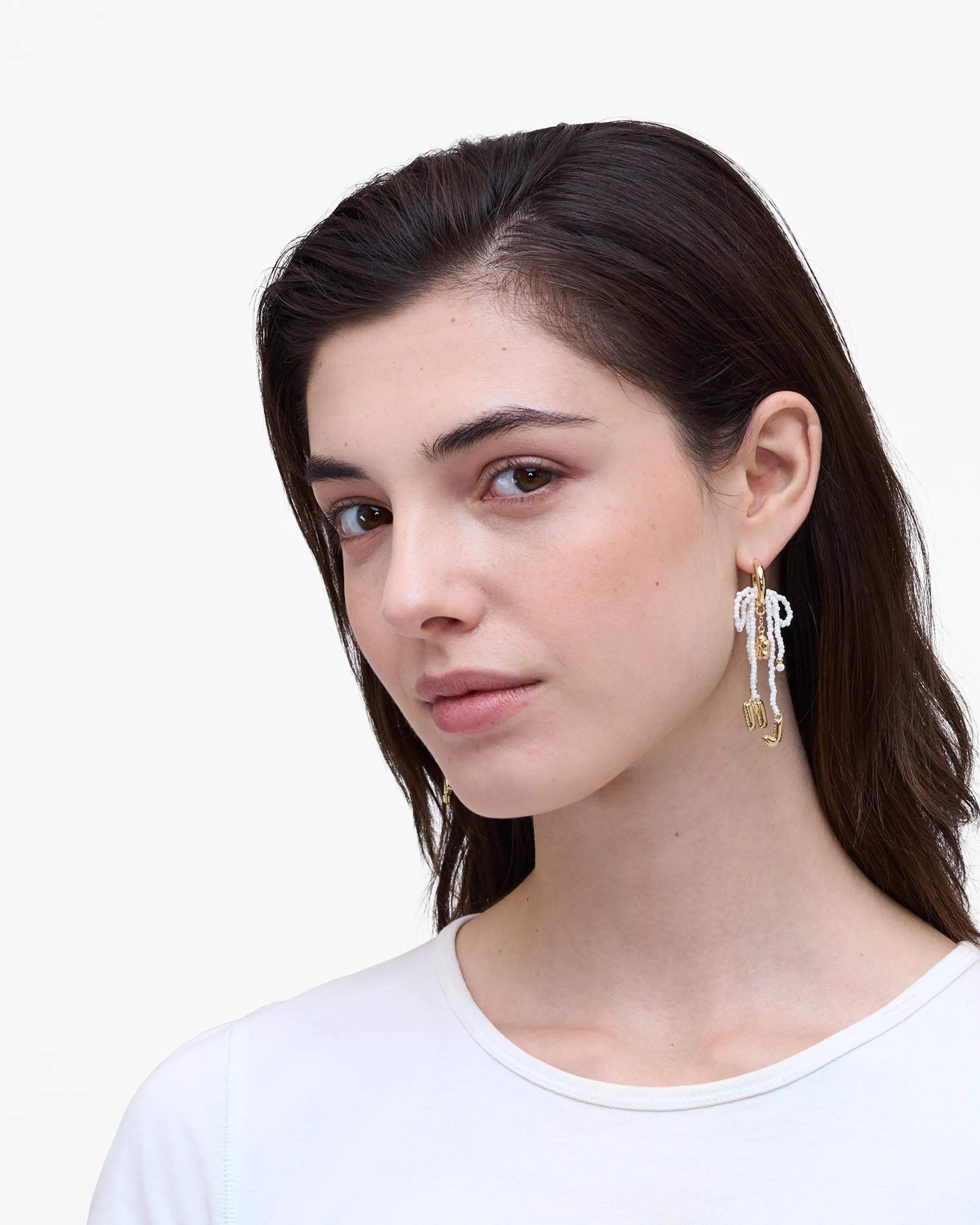The Beaded MJ Balloon Earrnigs