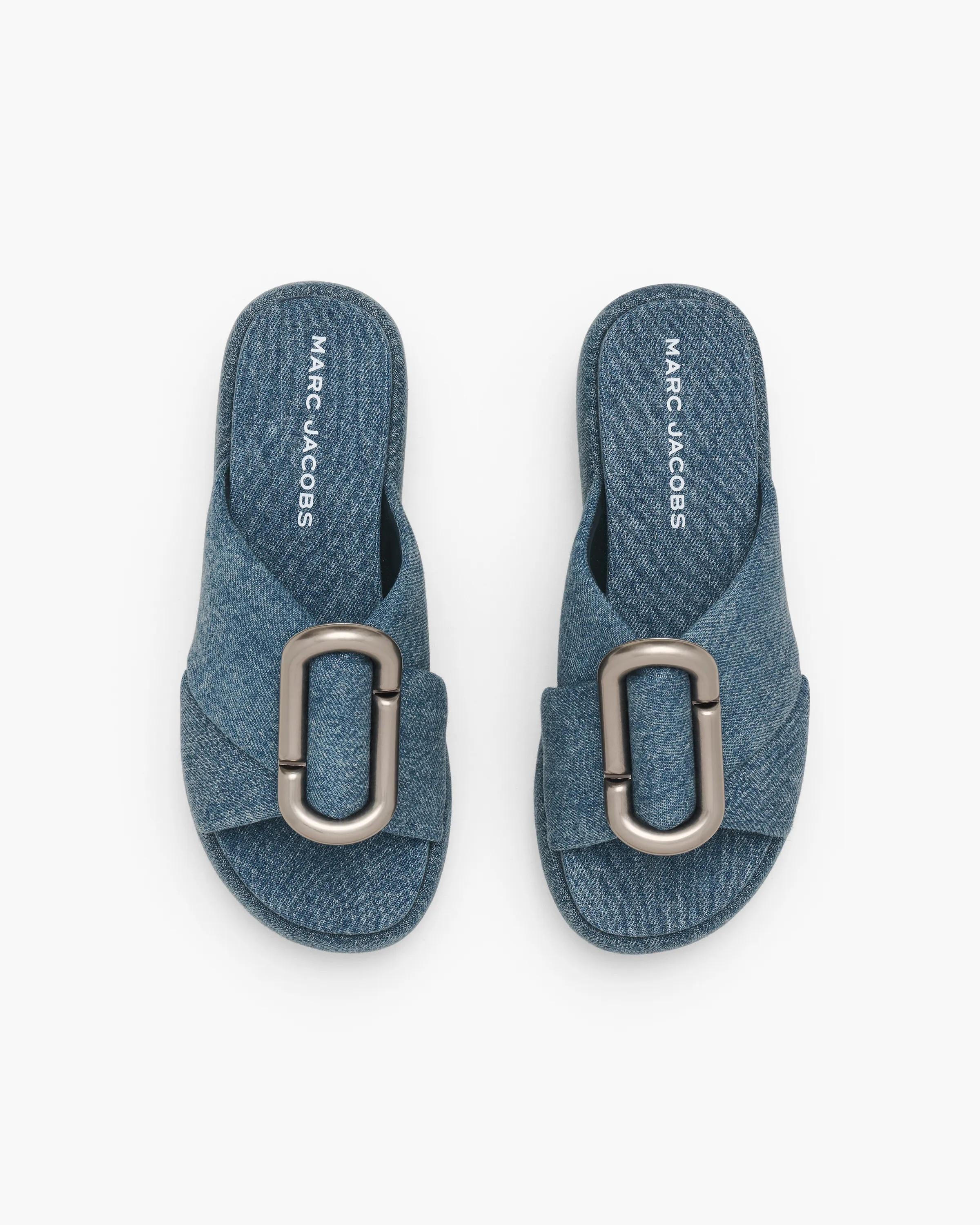 The Denim Pop J Marc Platform Sandal