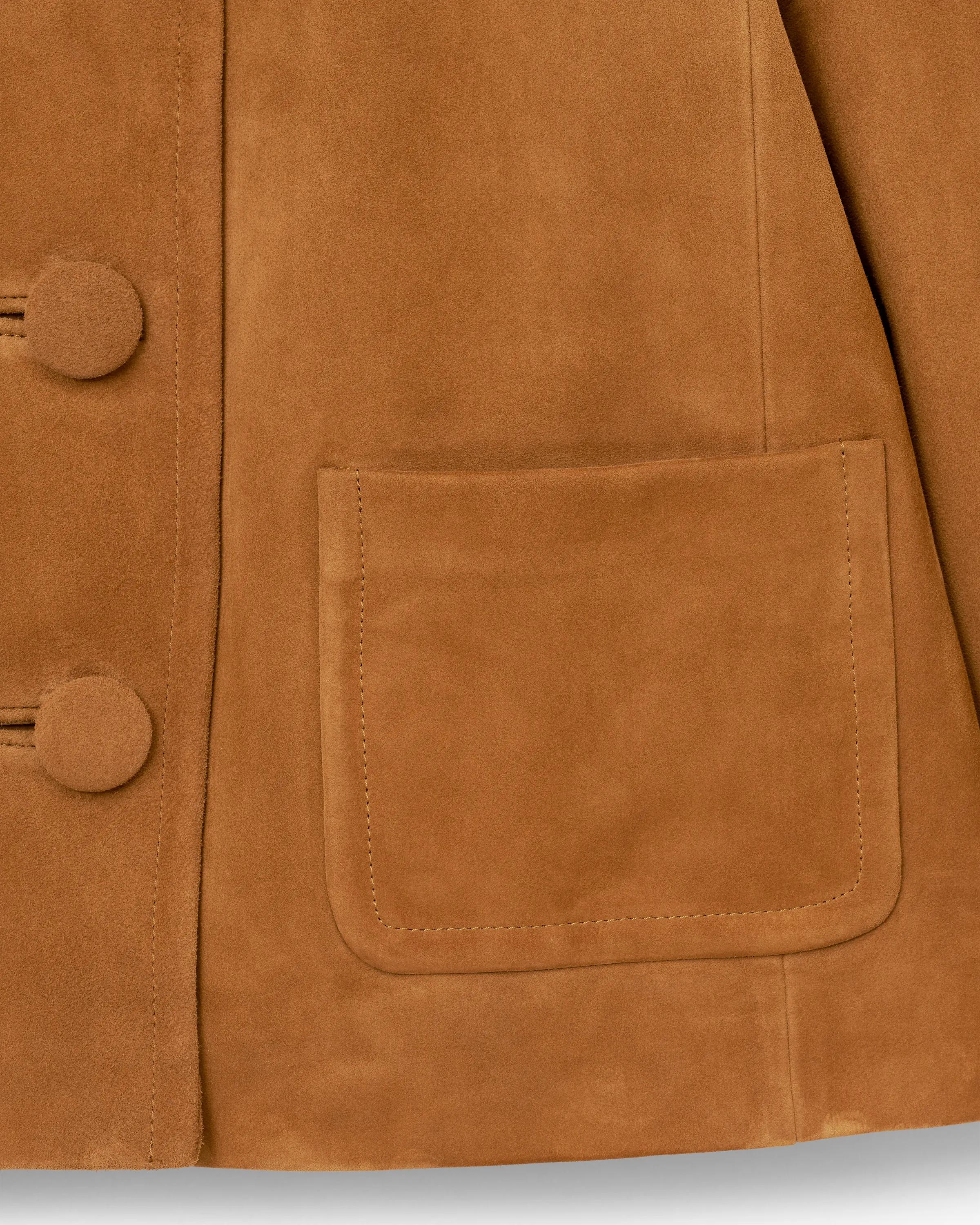 Suede Doll Jacket