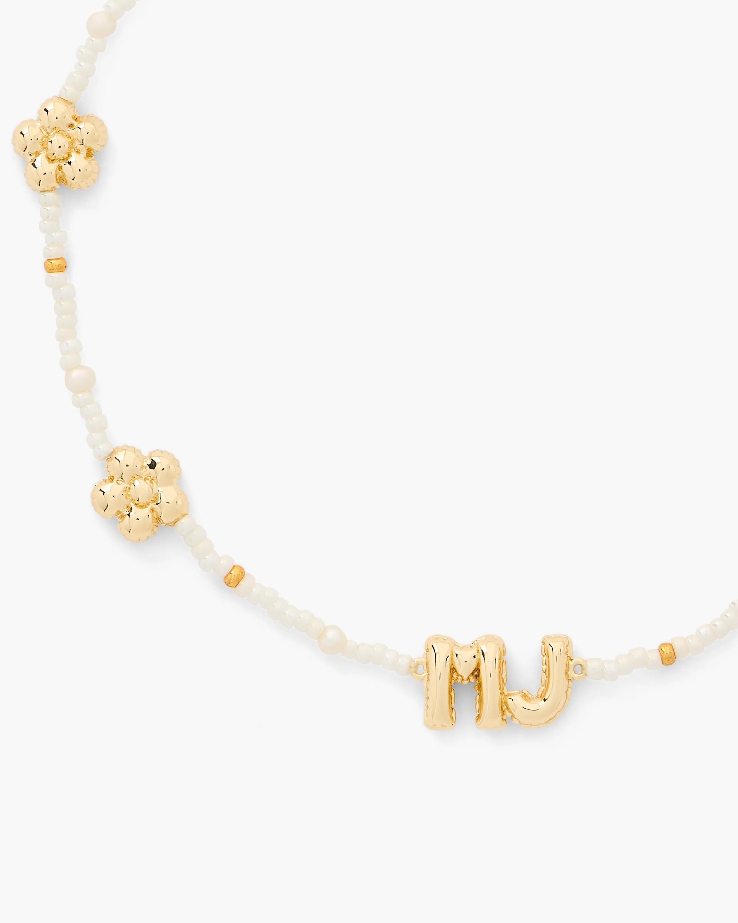 The Beaded Mj Balloon Necklace
