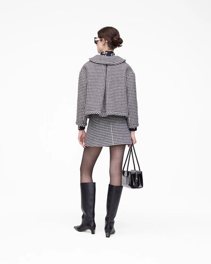 Gingham Tweed Jacket