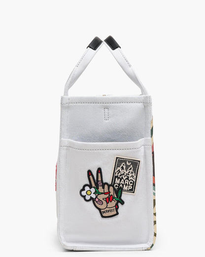 The Camp Patchwork Denim Medium Tote Bag