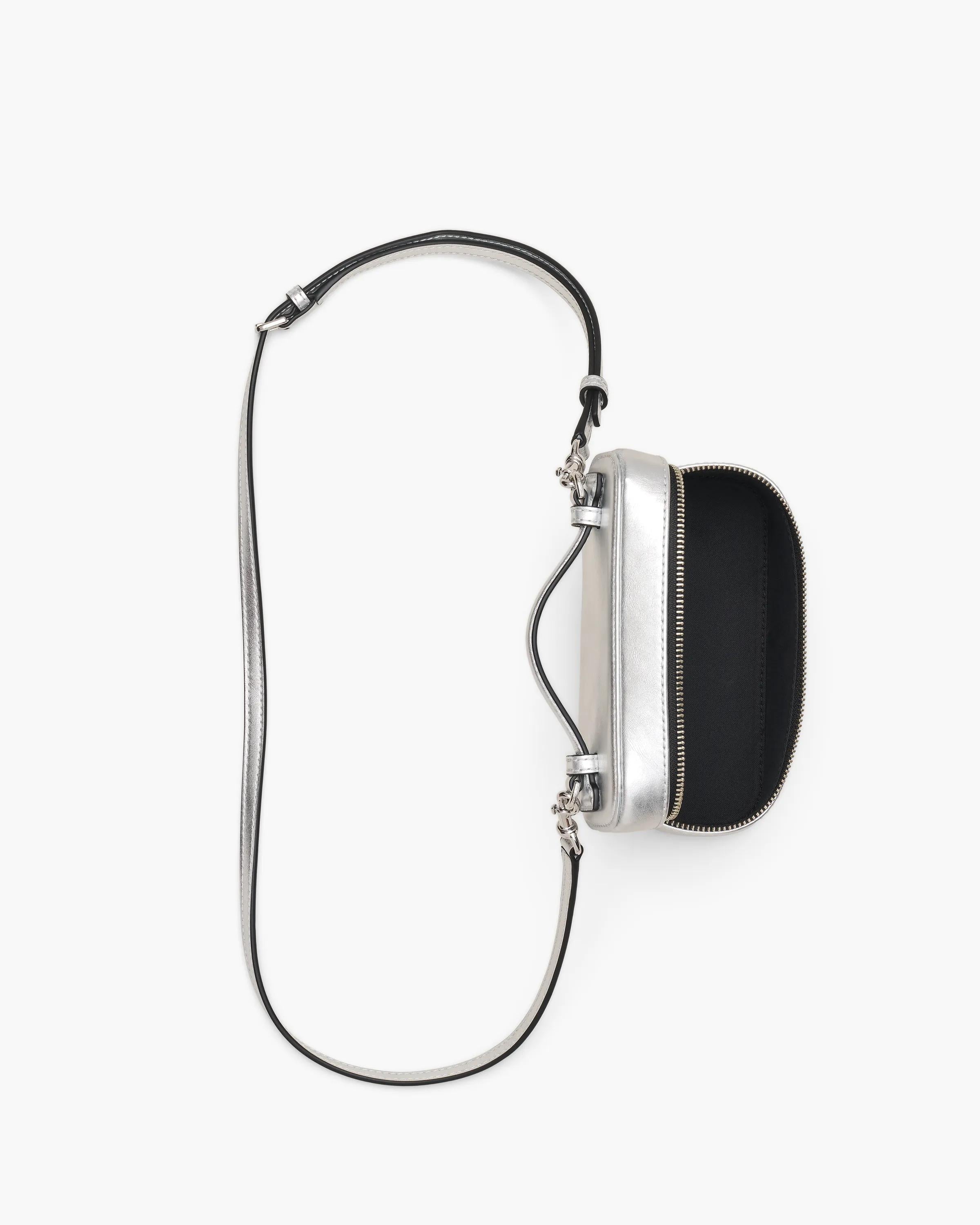 Scene Vanity Bag In Metallic