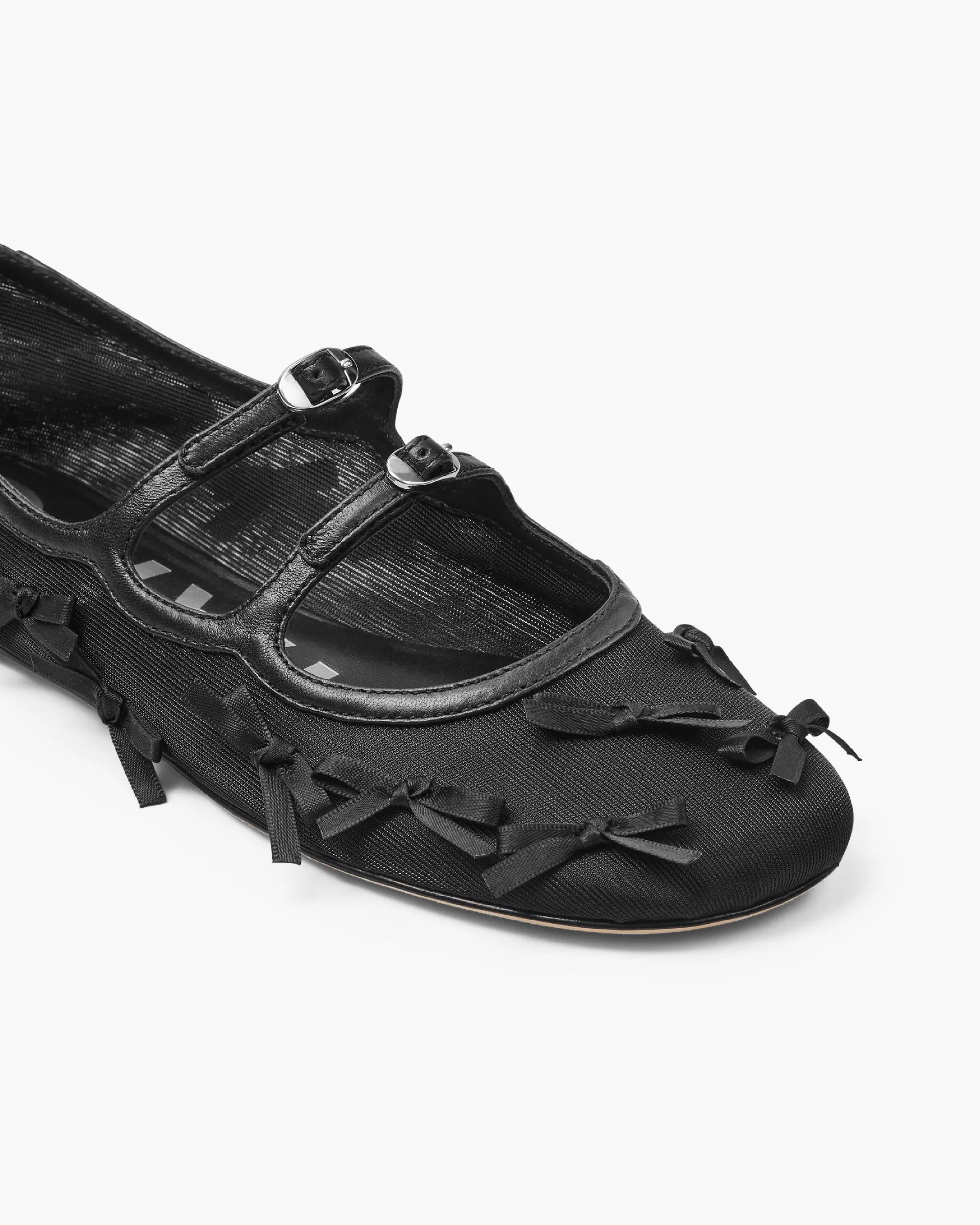 The Bow Mesh Kiki Ballerina