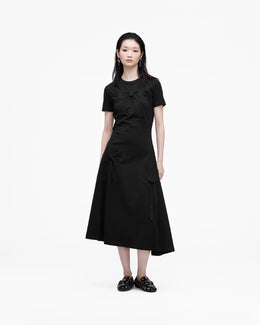 Bow Midi Dress