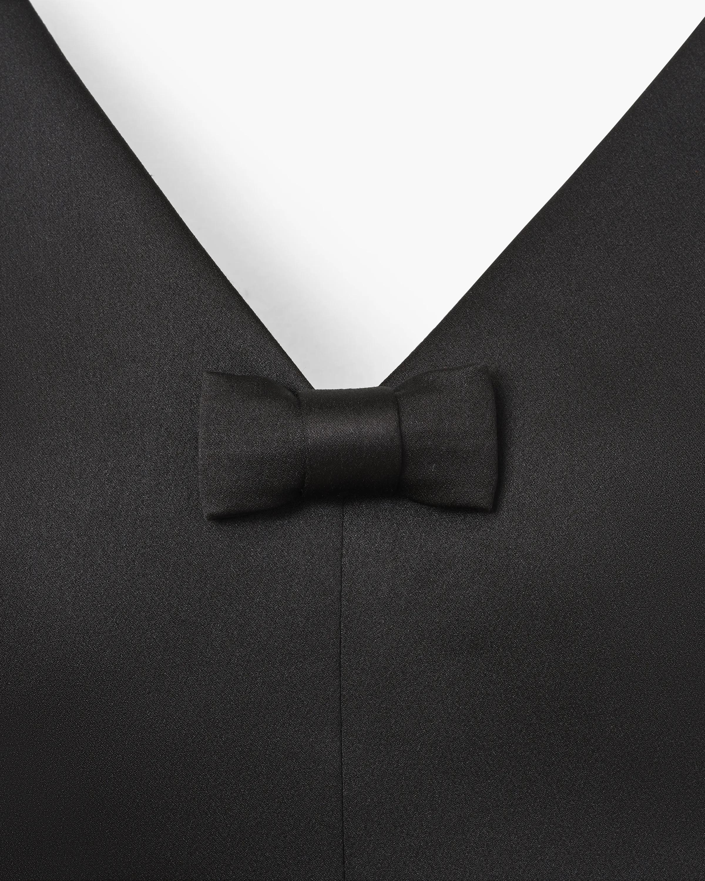 Satin Bow Dress