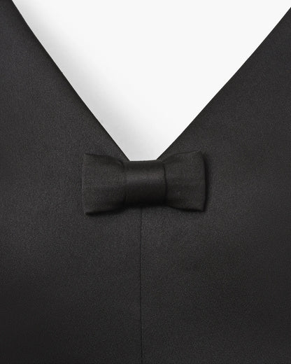 Satin Bow Dress