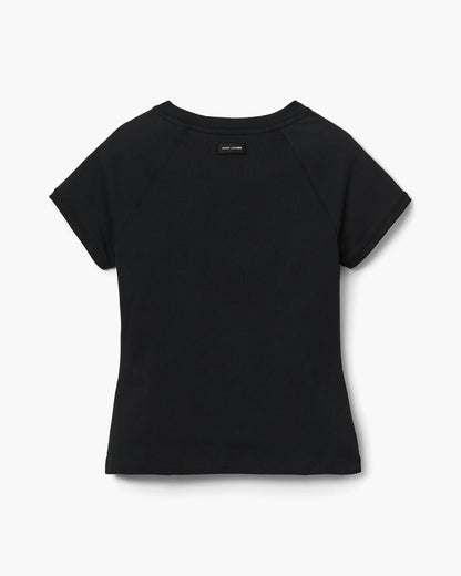 Marc Kiss Logo Shrunken Tee
