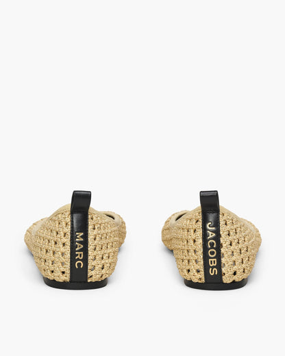 The Crochet Lace Up Ballerina