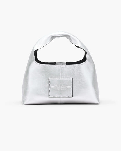 The Metallic Leather Mini Sack Bag