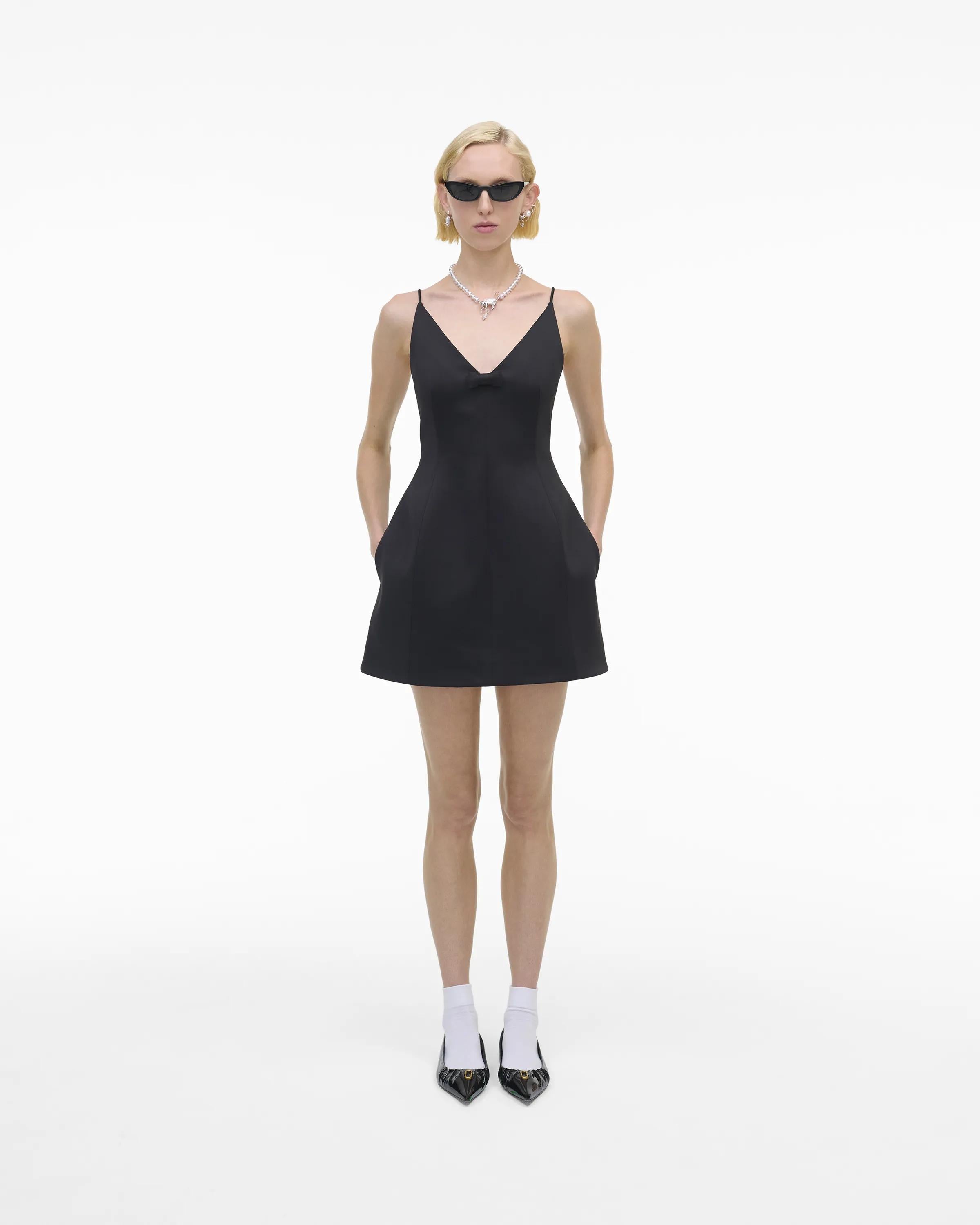 Satin Bow Dress