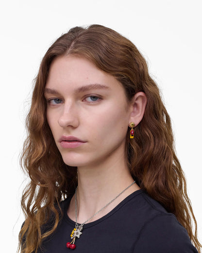 The Trinket Charm Cluster Earrings