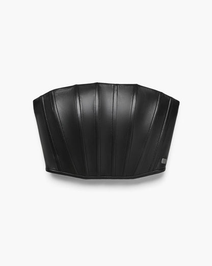 Strapless Leather Corset