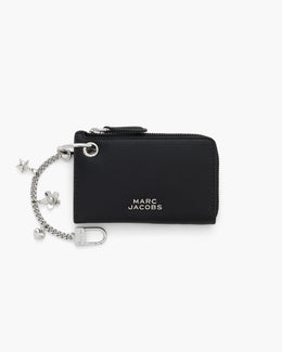 The Everyday Top Zip Charm Wallet