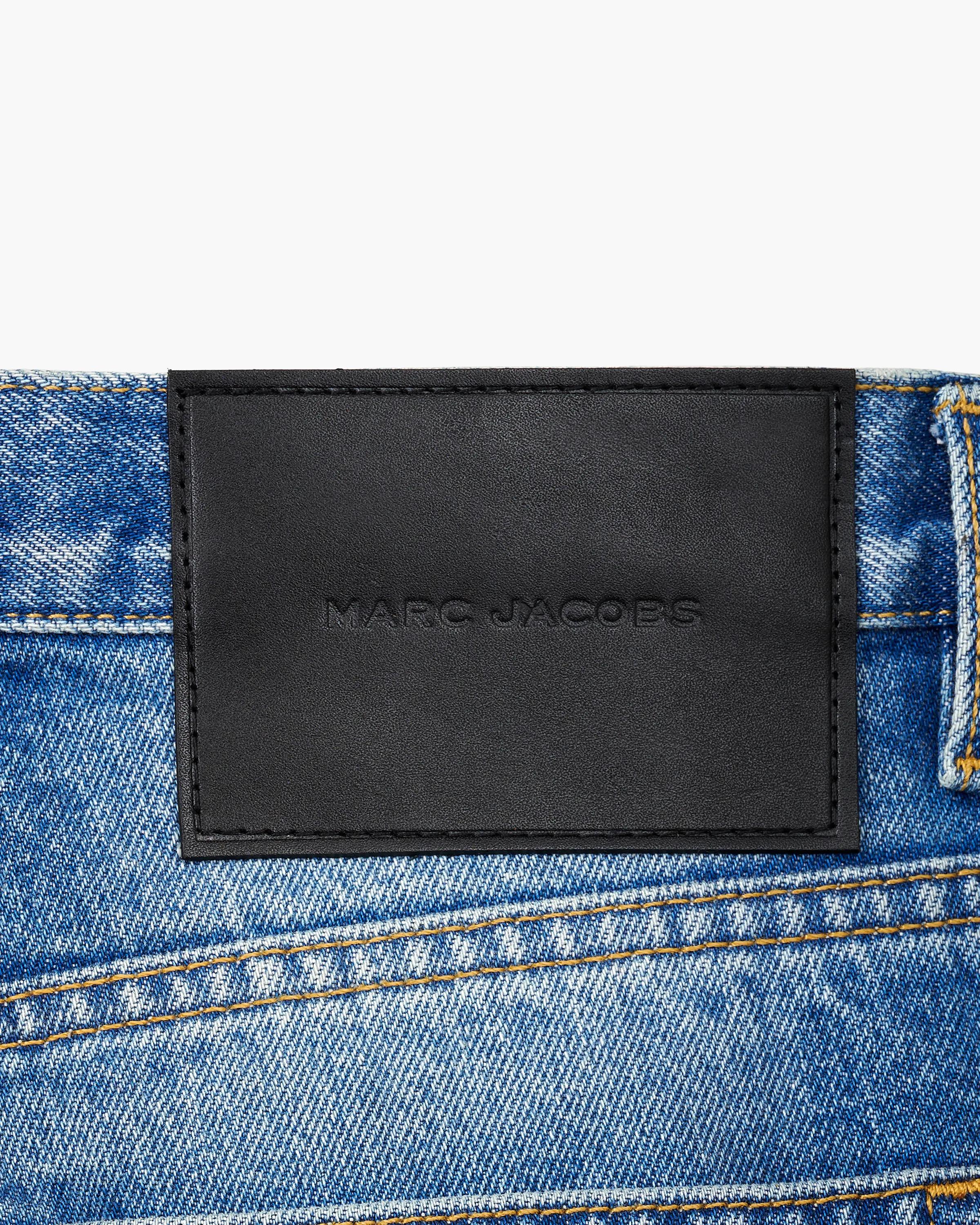Patchwork Straight Jean