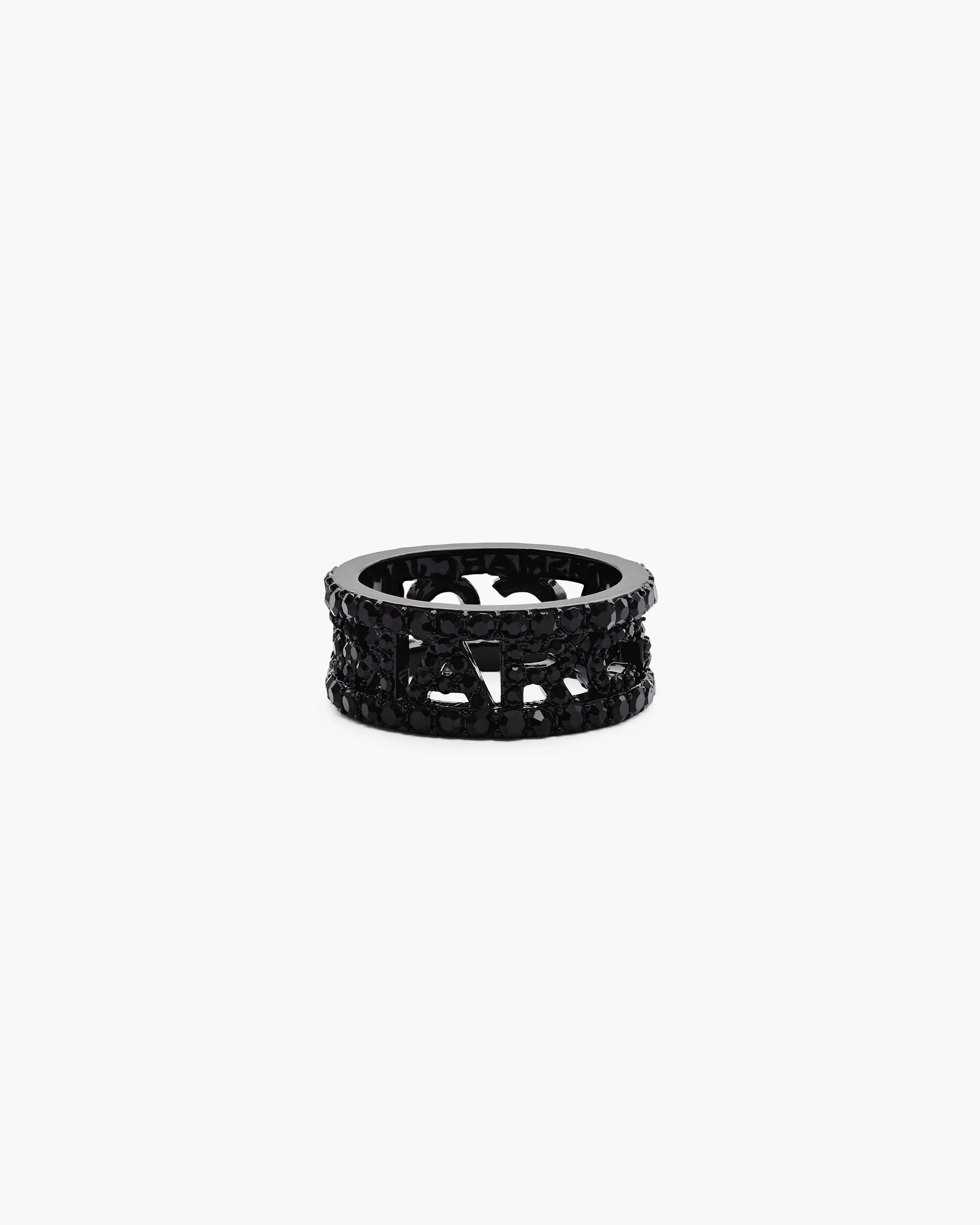 The Monogram Pave Ring