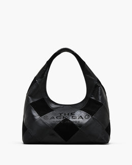 The Suede Patchwork Sack Bag