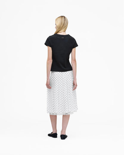 Layered Crinkle Chiffon Skirt