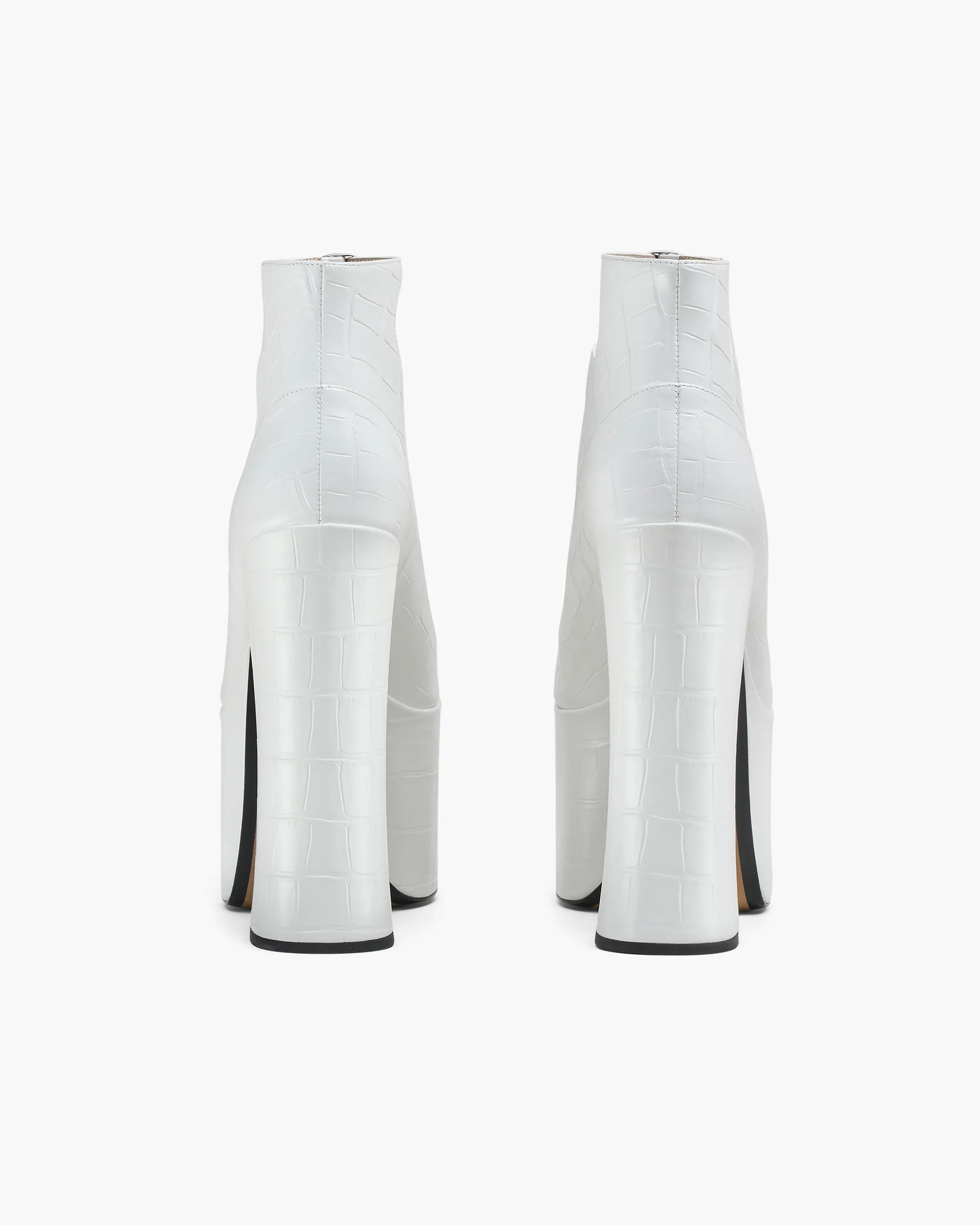 The Croc Embossed Kiki Ankle Boot