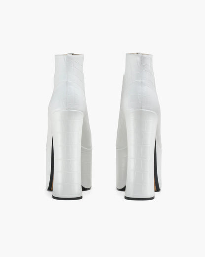 The Croc Embossed Kiki Ankle Boot
