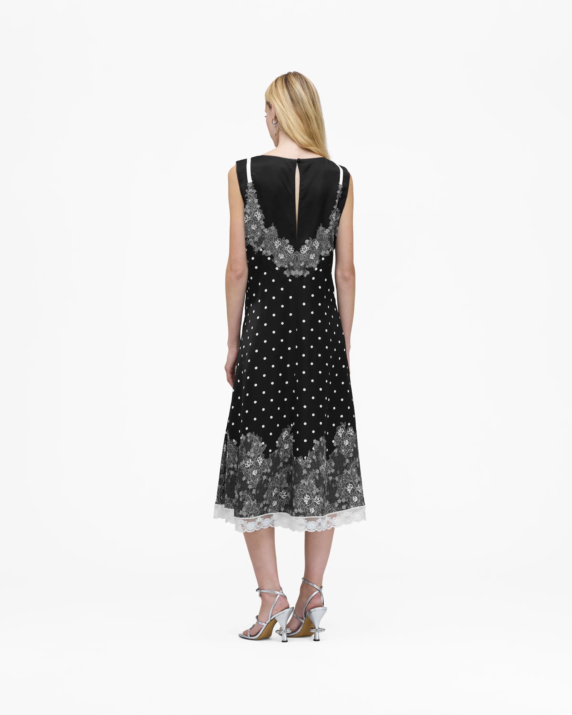 Trompe L'Oeil Slip Midi Dress