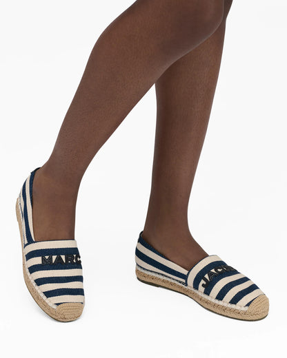 The Stripe Canvas Espadrille