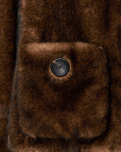 Teddy Cropped Jacket