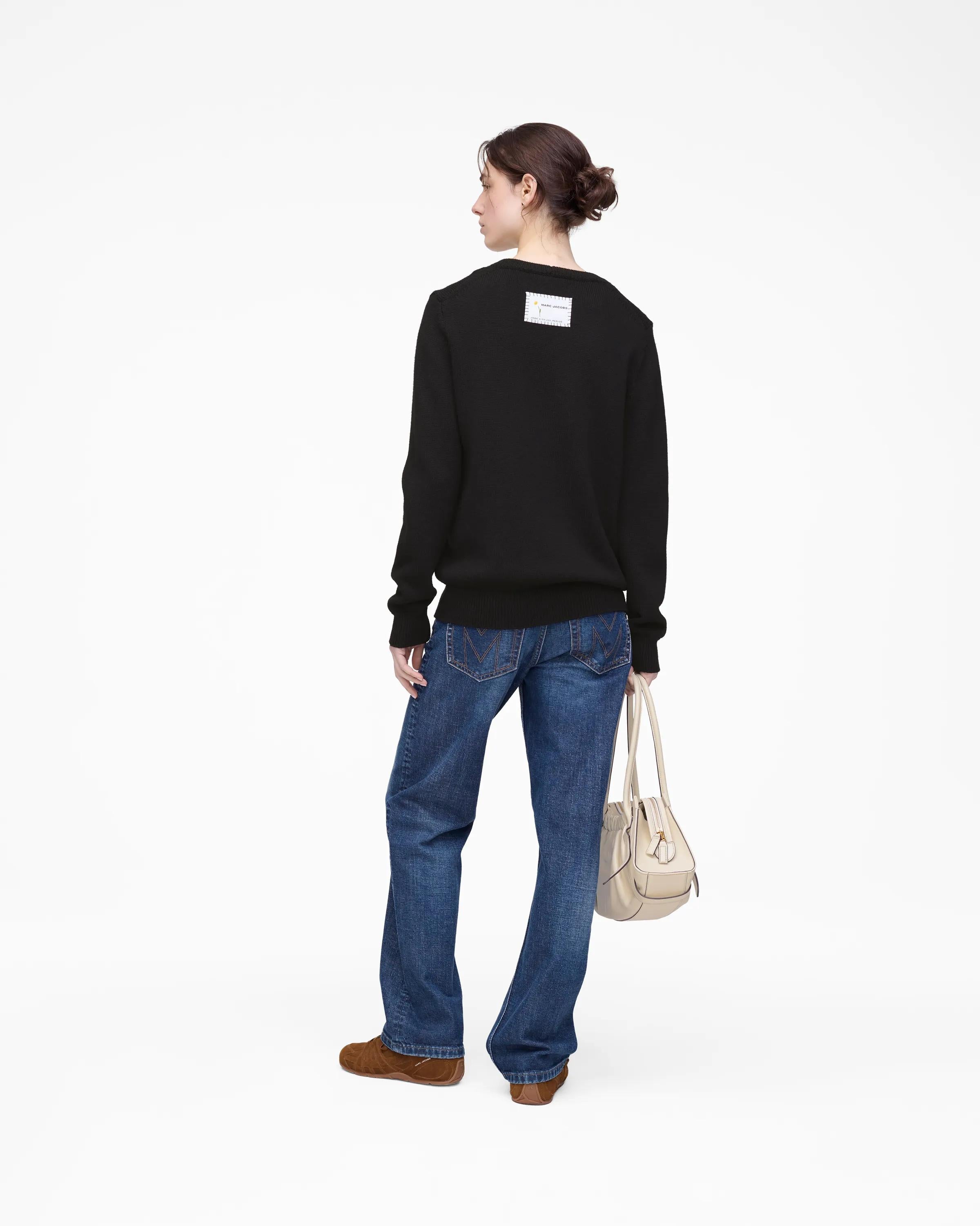 Marc Is Joy Jacquard Crewneck