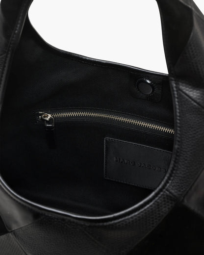 The Suede Patchwork Sack Bag