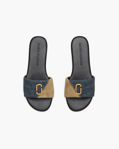 The Denim Suede Snapshot Slide