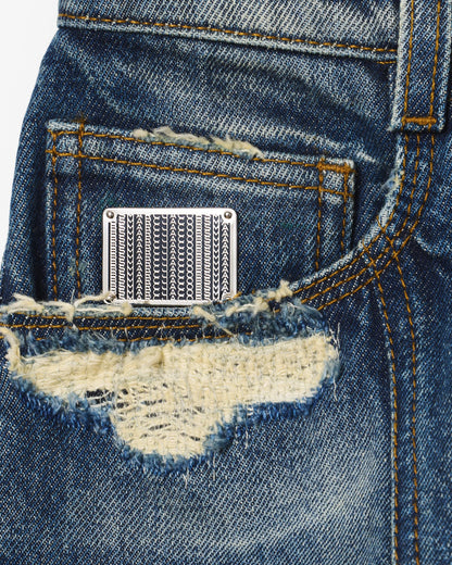 The Rip And Repair Fluted Mini Skirt