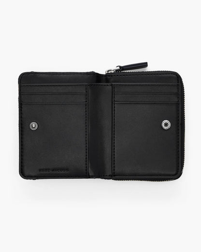 The Stripe Canvas Mini Compact Wallet