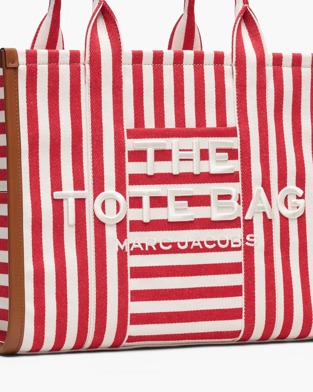 The Stripe Canvas Large Tote Bag