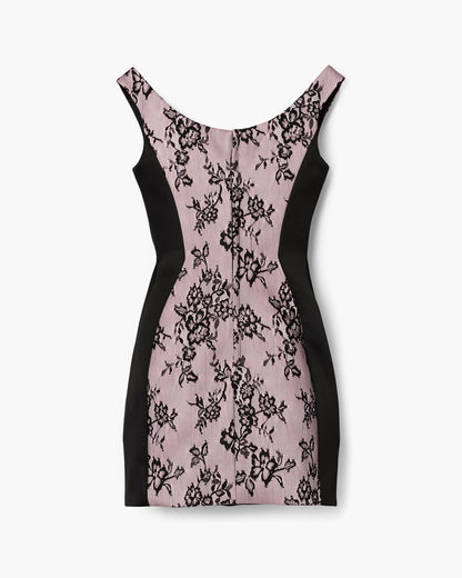 Sculpted Lace Shadow Dress