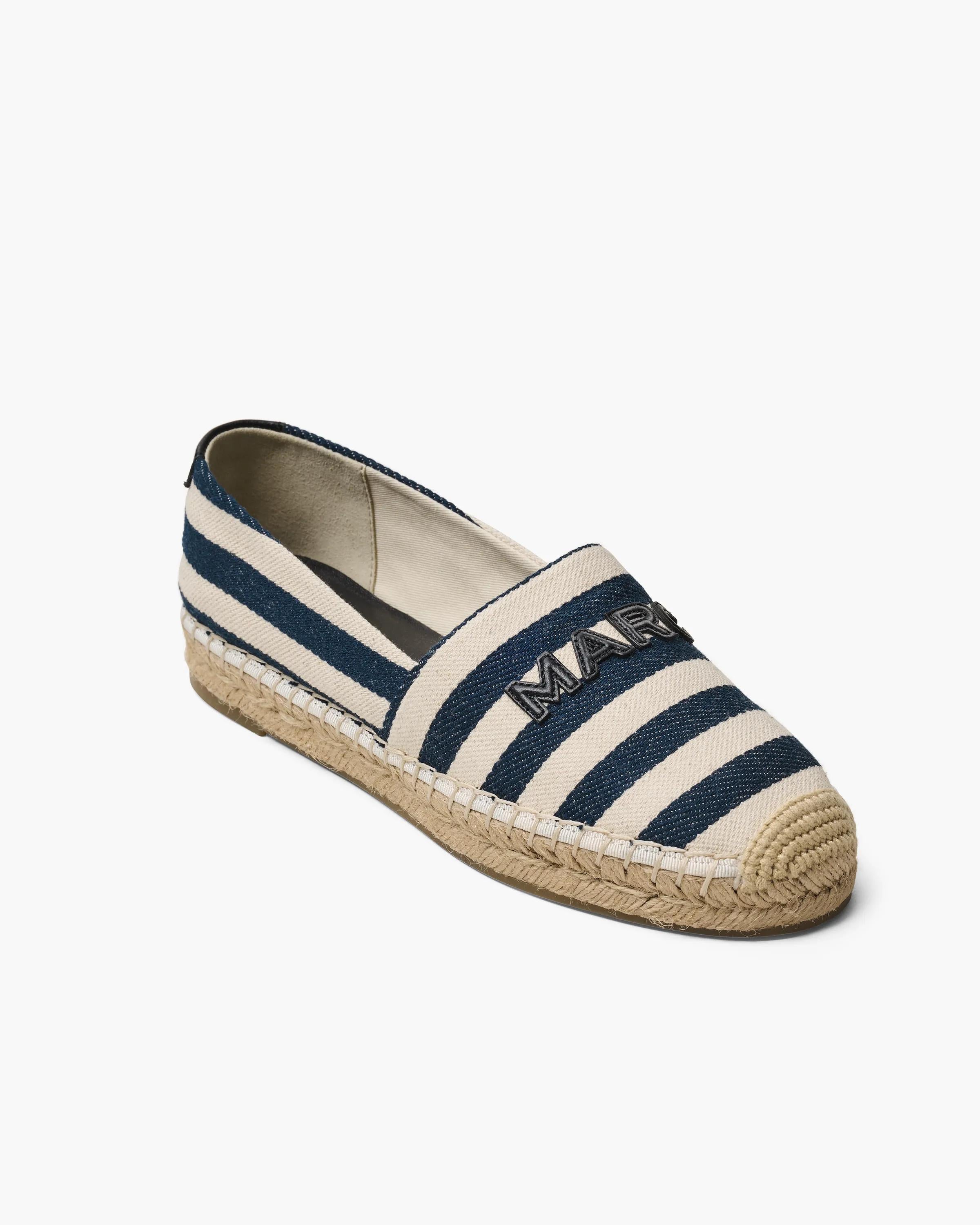 The Stripe Canvas Espadrille