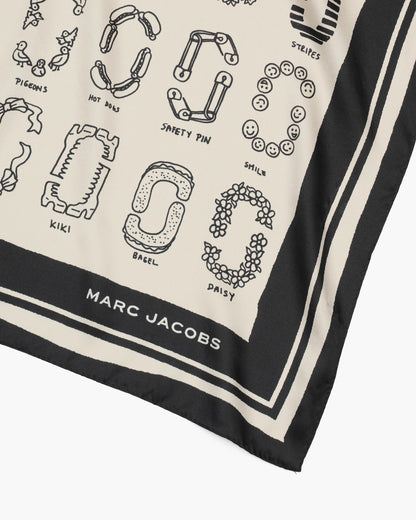 J Marc Square Scarf