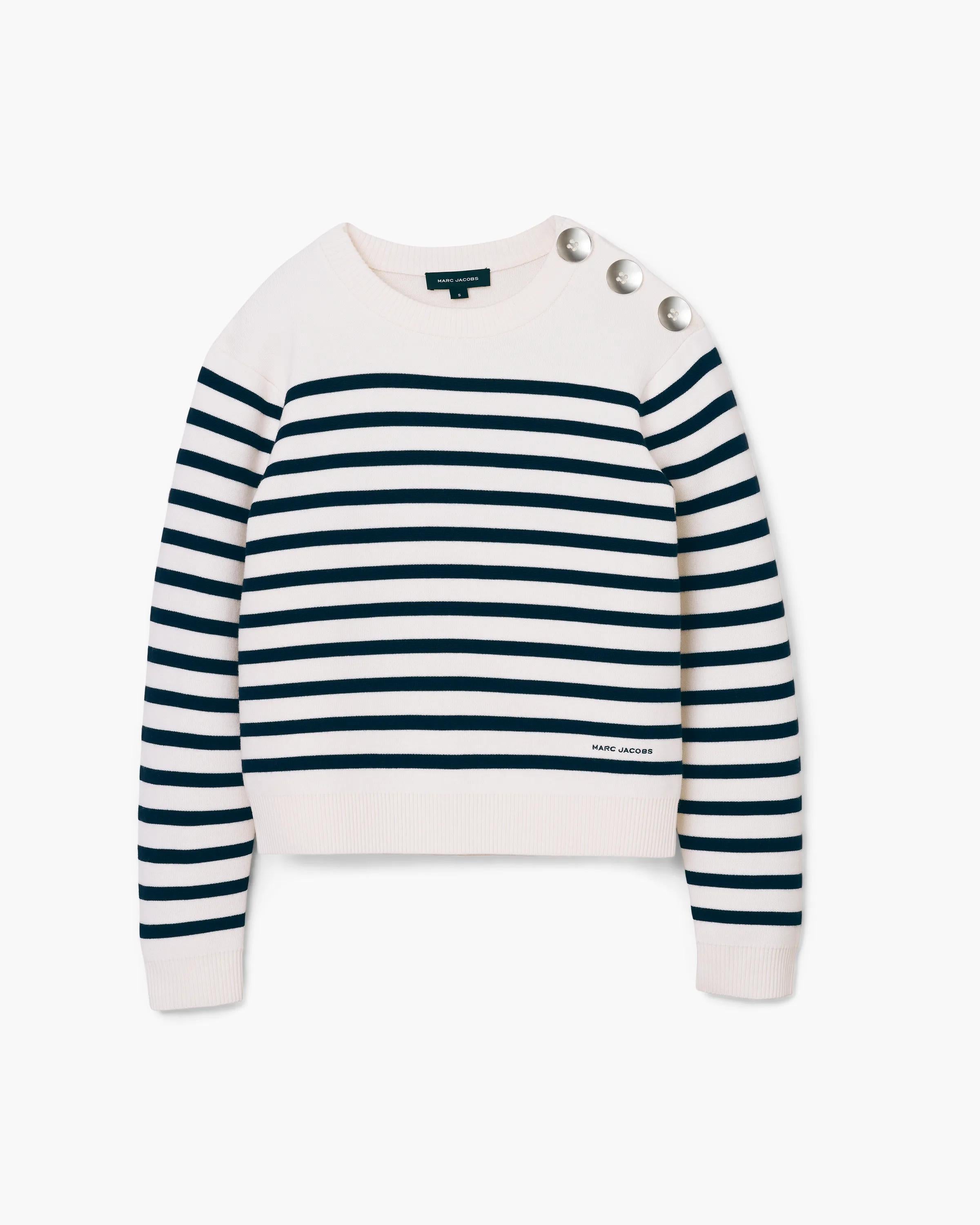 Breton Stripe Crewneck