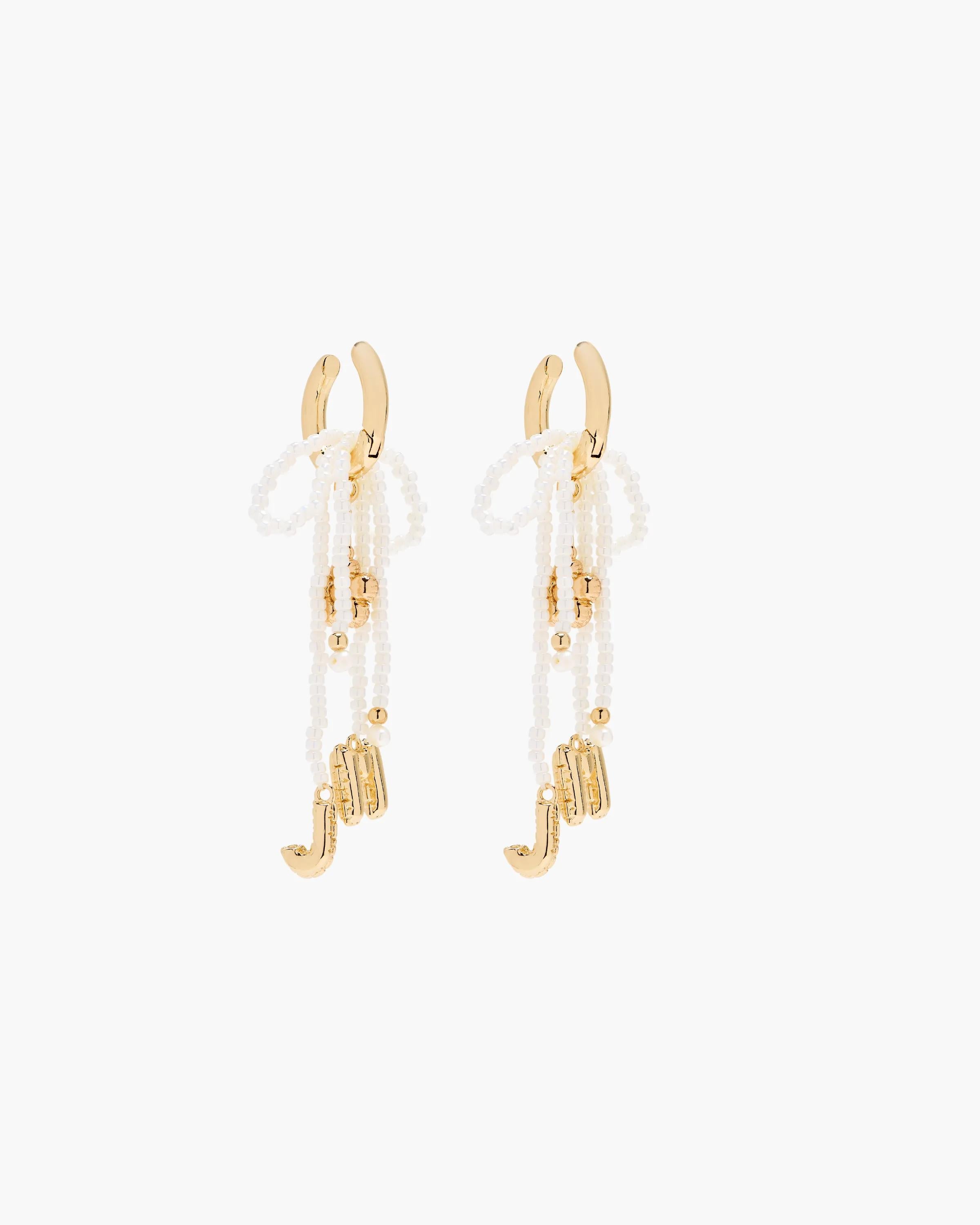 The Beaded MJ Balloon Earrnigs