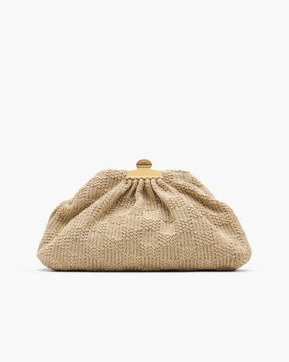 The Summer Woven Glam Clutch