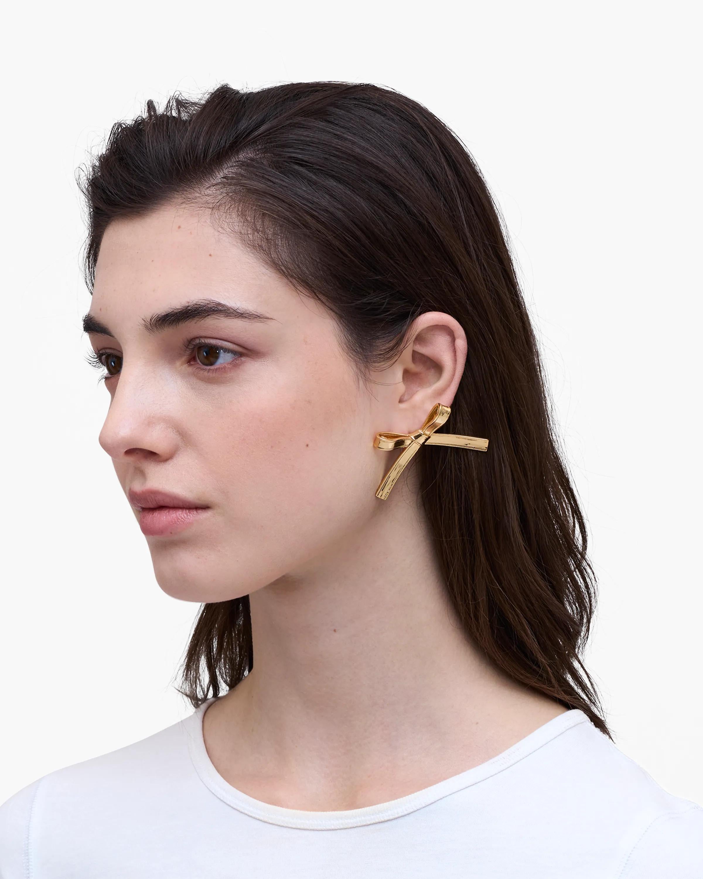 The Lingerie Bow Earrings