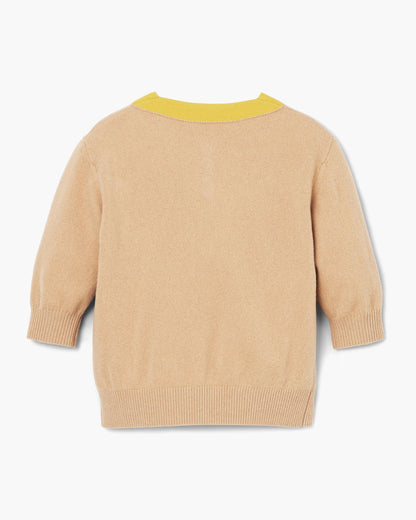 Trompe L'Oeil Knit Polo