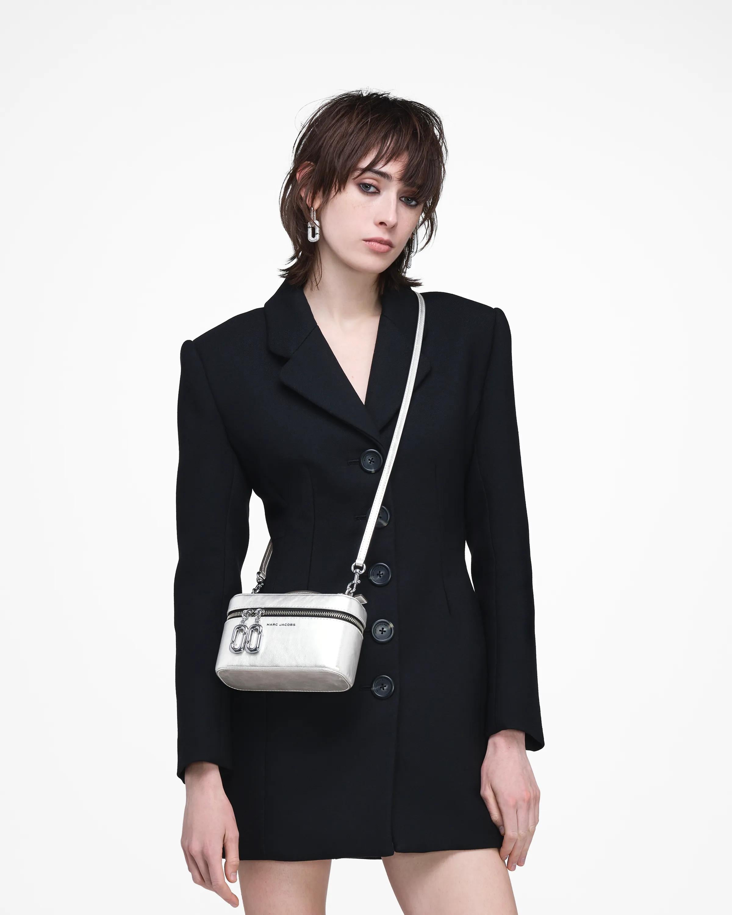 Scene Vanity Bag In Metallic
