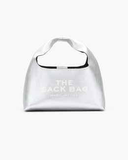 The Metallic Leather Mini Sack Bag
