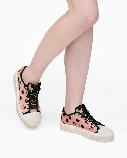 The Satin Dots Sneaker