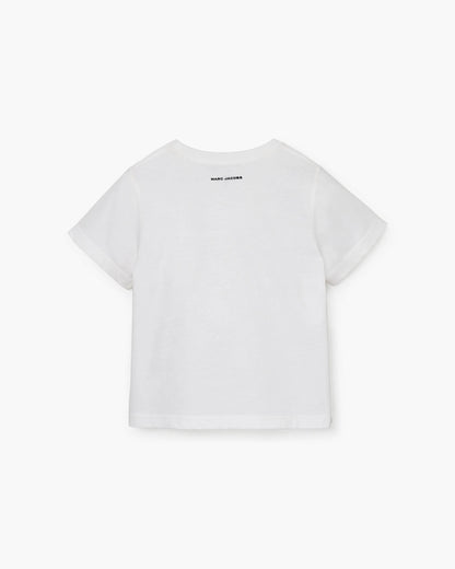 Trompe L'Oeil Eyelet Slim Tee
