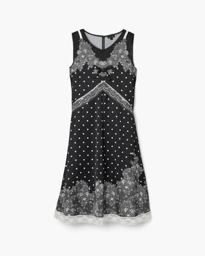 Trompe L'Oeil Slip Midi Dress