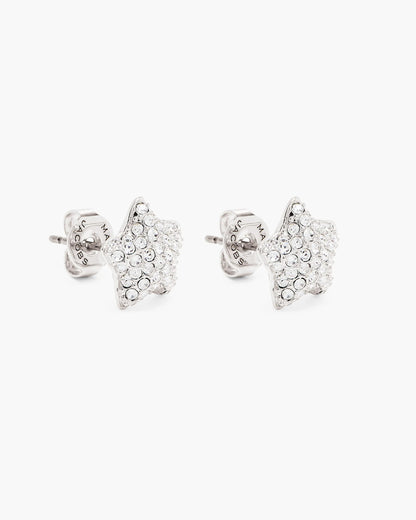 The Star Pave Stud Earrings